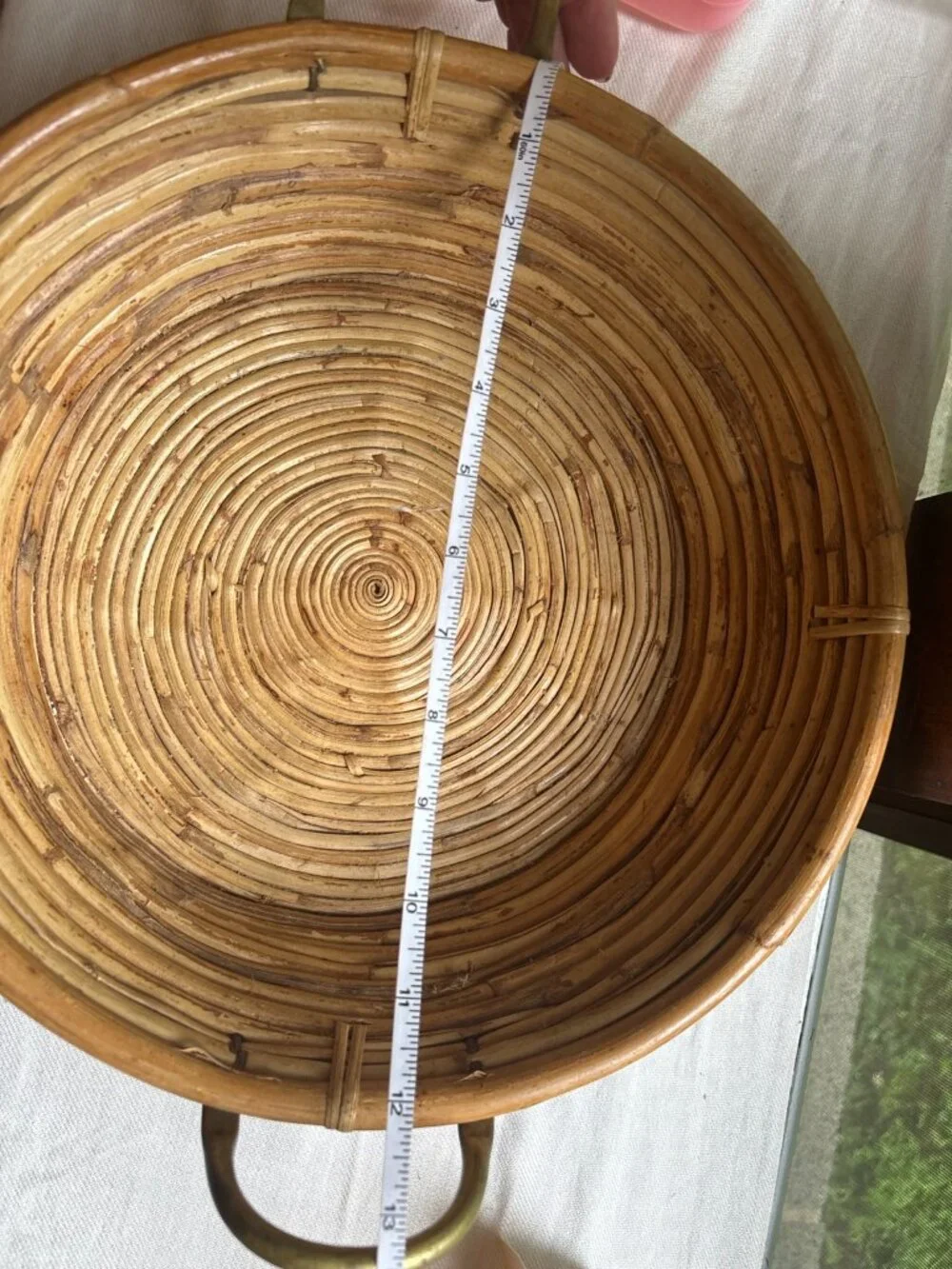 Handmade Turks & Caicos Basket Set (2) Coastal Boho Wall Decor